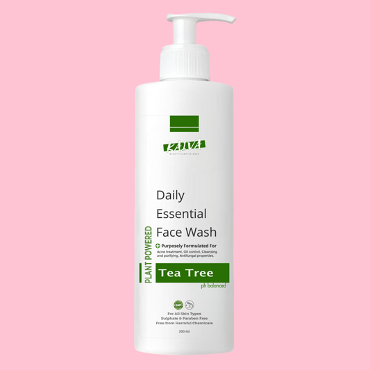 Tea Tree Face wash | Anti Aging, Clear Pores on Oily, Dry & Sensitive Skin with Organic & Natural Ingredients - 200 ml