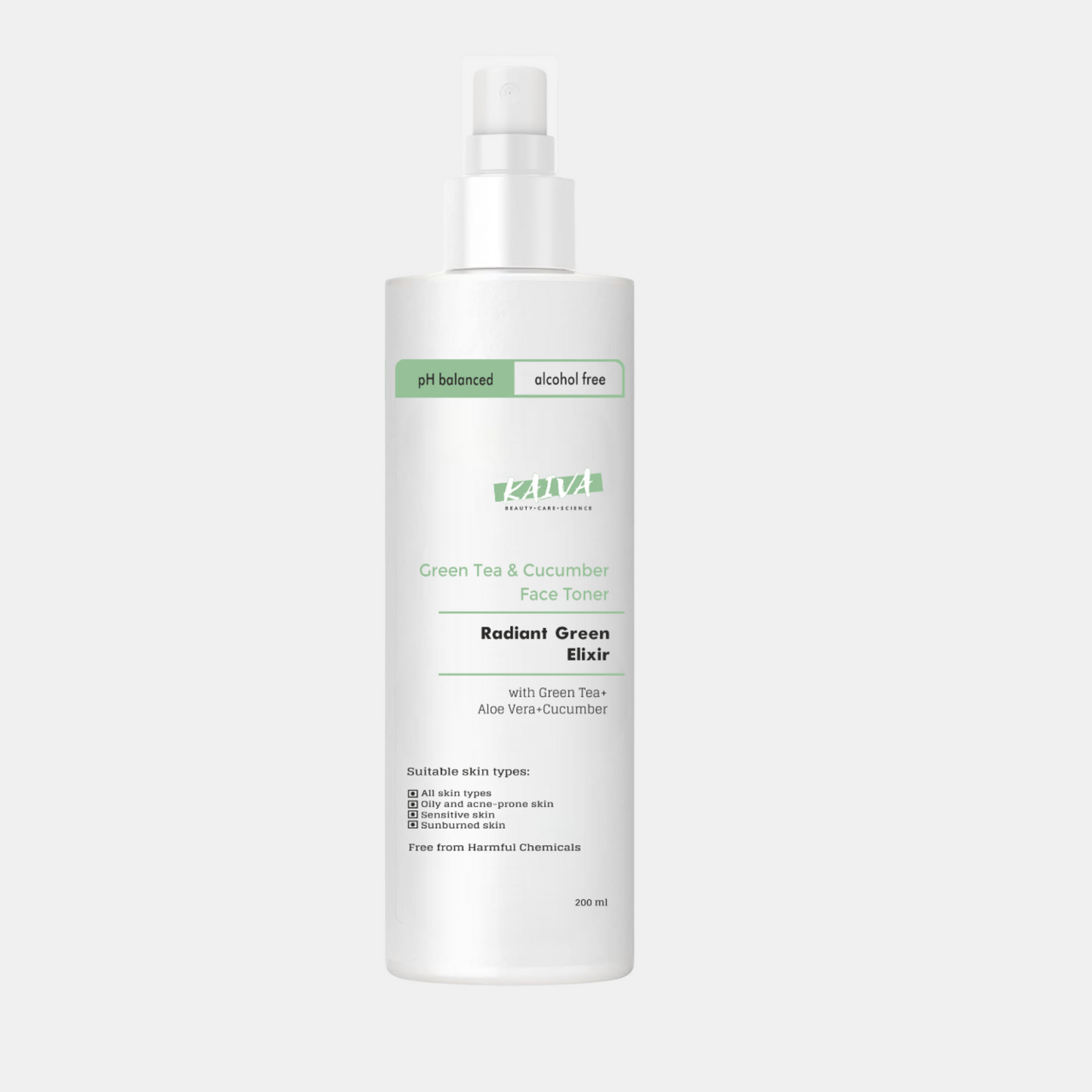 Face Toner | Alcohol Free | pH Balanced | 200 ml