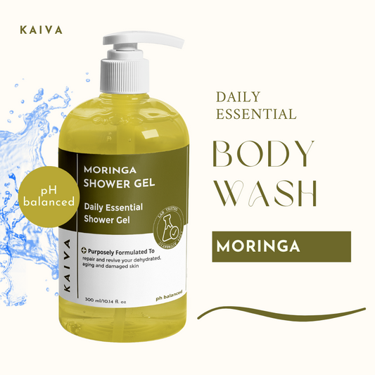 Wanderer Moringa Shower Gel | Sulfate & Paraben Free