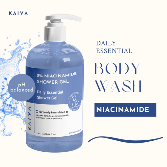 Niacinamide Shower Gel | Sulfate & Paraben Free
