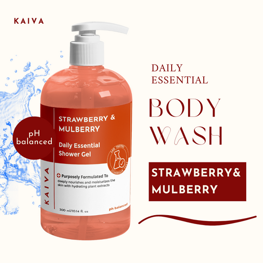 Strawberry & Mulberry Shower Gel | Sulfates & Paraben Free