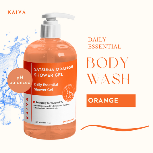 Satsuma Orange Shower Gel | Sulfate & Paraben Free