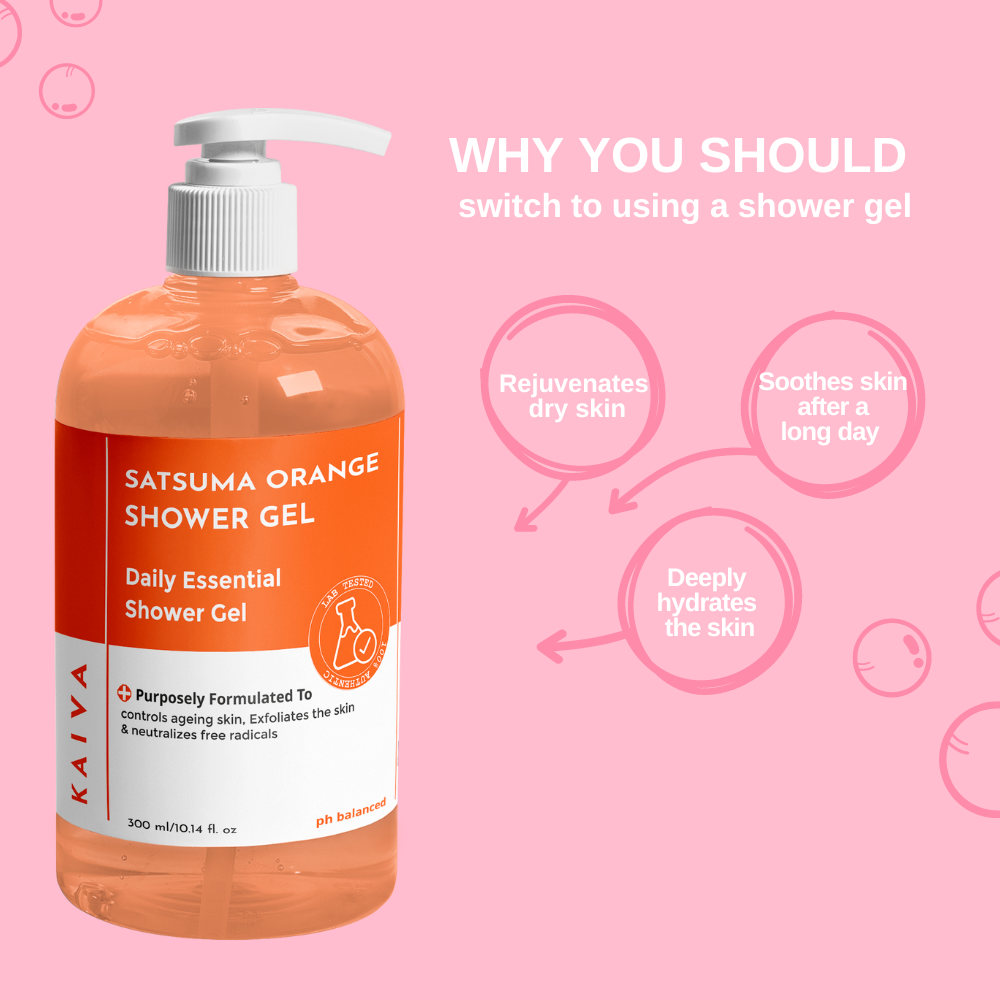 Satsuma Orange Shower Gel | Sulfate & Paraben Free