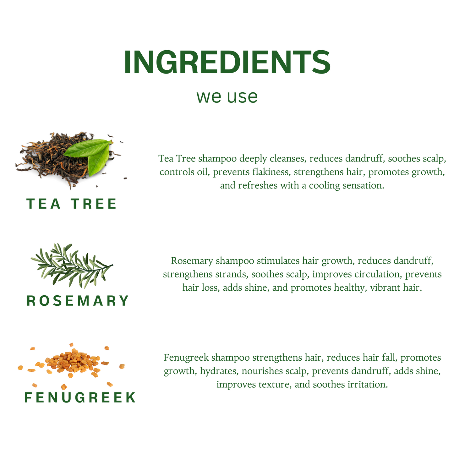 Rosemary and Tea Tree Scalp Care Hair Water