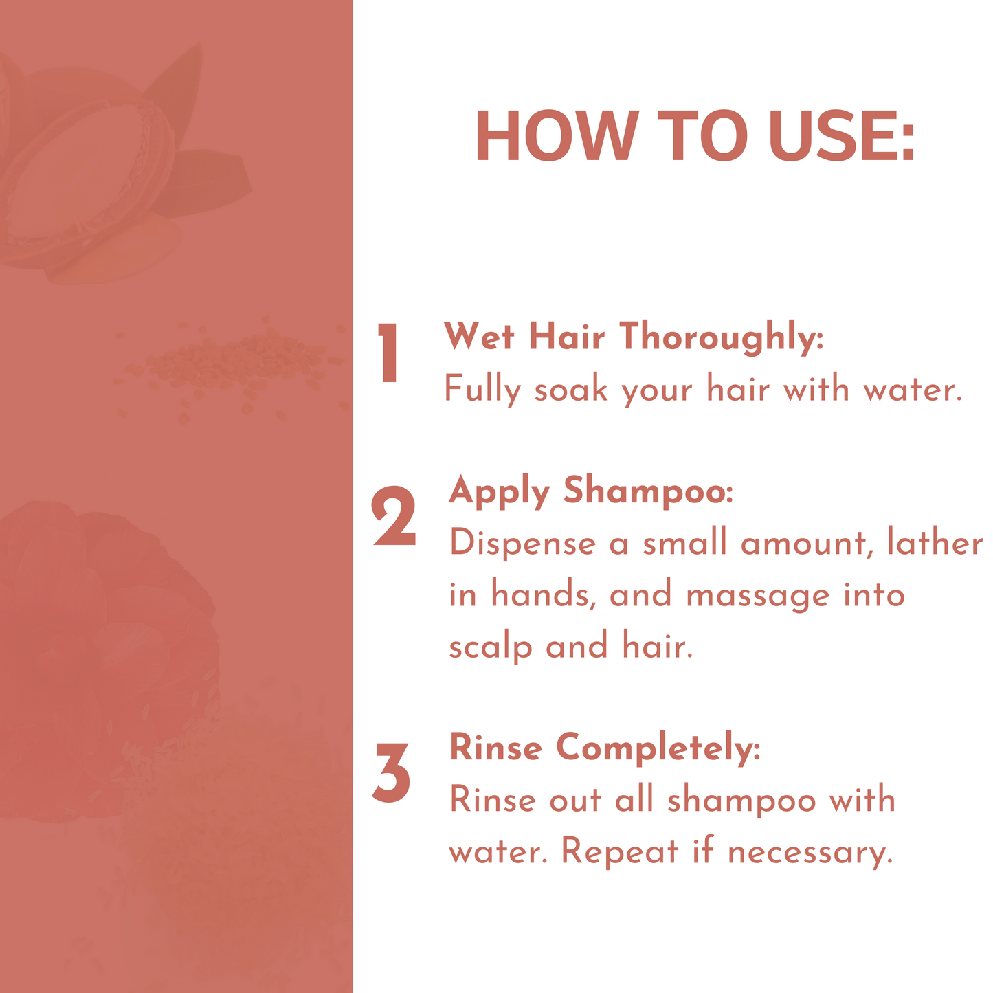 Fenugreek Strengthening Shampoo with Camellia Seed Extract