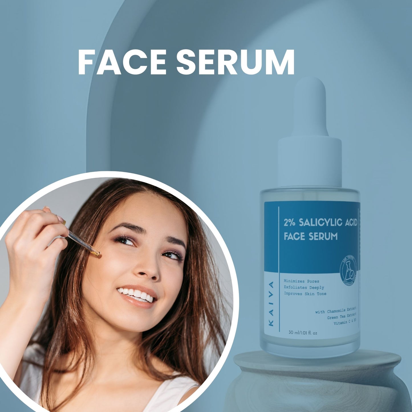 2% Salicylic Acid Face Serum | BHA Based Exfoliant | 30 ml