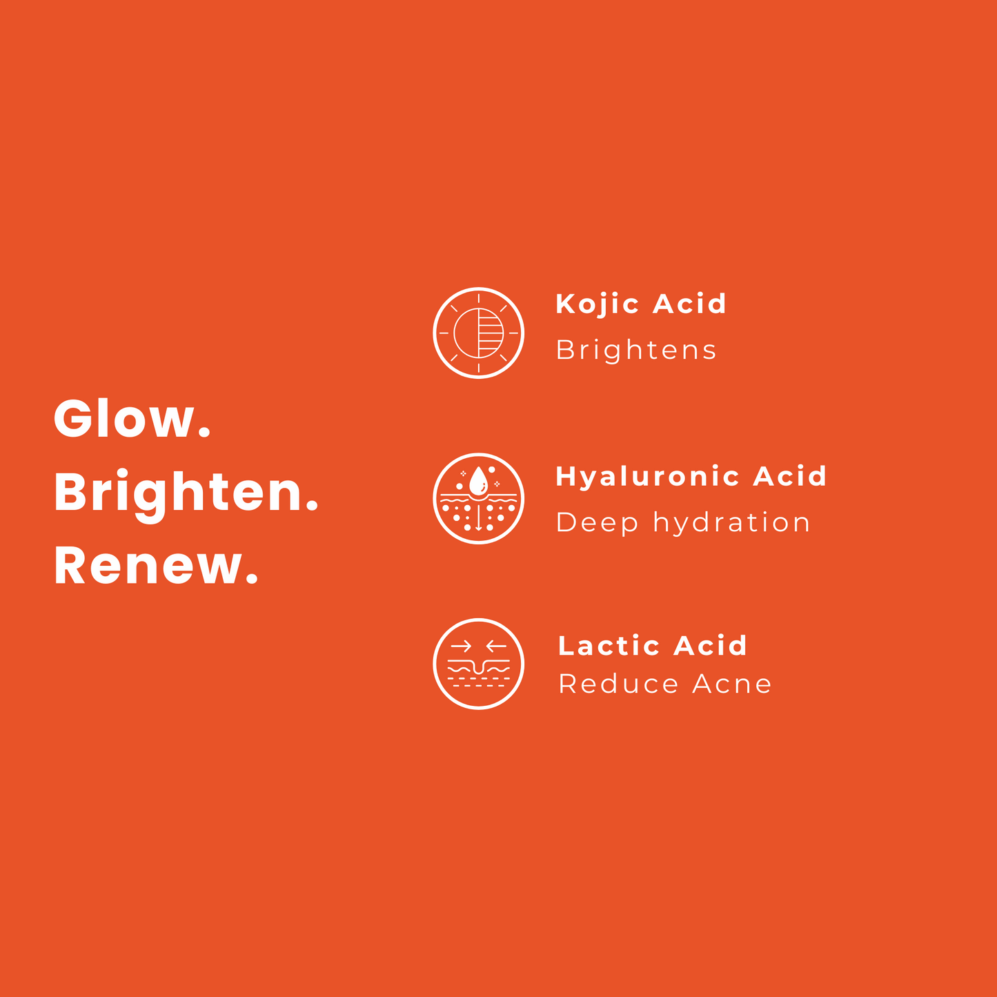 20% Vitamin C Face Serum | Skin Brightening with Niacinamide, Lactic acid & Kojic acid | 30 ml