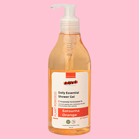 Satsuma Orange Shower Gel | For Women & Men | Sulphates & Paraben Free – 300 ml
