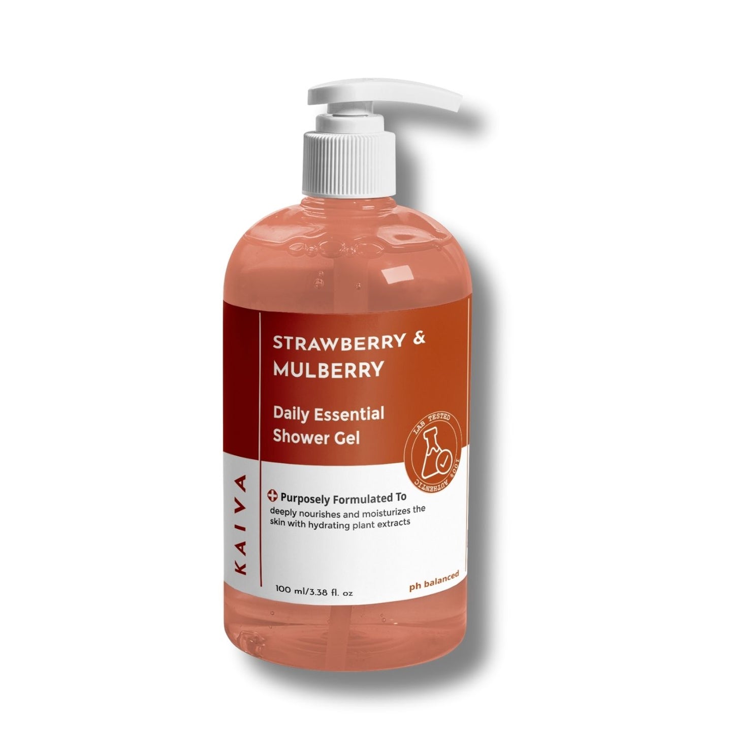 Strawberry & Mulberry Shower Gel | Sulfates & Paraben Free