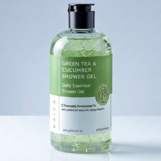 Green Tea & Cucumber Shower Gel | Sulfate & Paraben Free