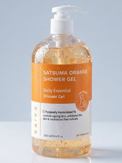 Satsuma Orange Shower Gel | Sulfate & Paraben Free