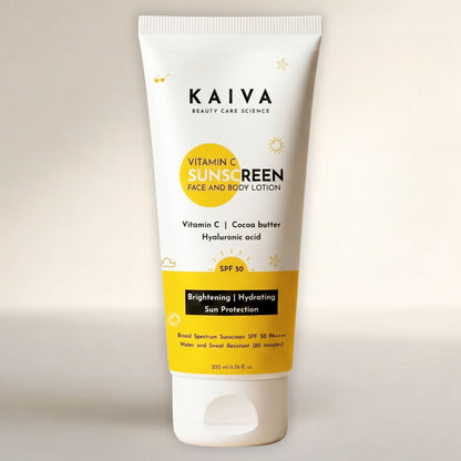 KAIVA Sunscreen SPF 50 PA++++ Ultra-Light sunscreen SPF50 | 200 ml