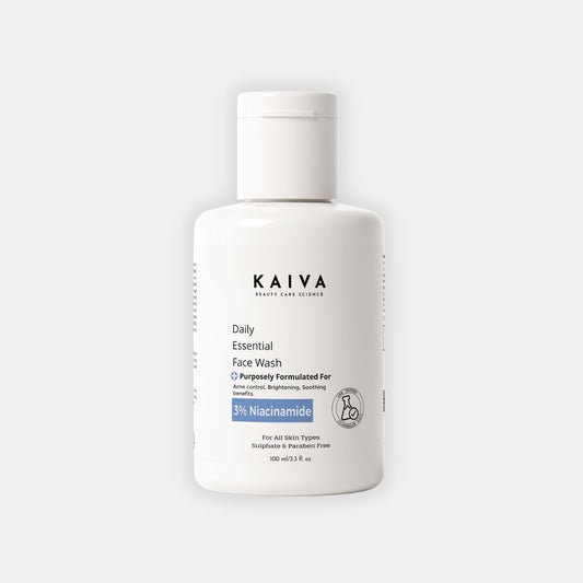 ClearSkin Booster – 3% Niacinamide Face Wash – For Women & Men | Sulphates & Paraben Free – 100 ml