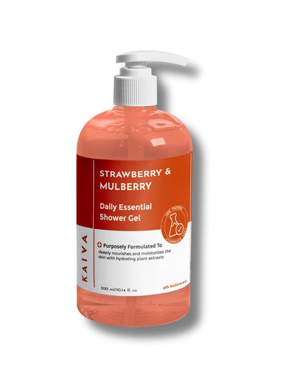 Strawberry & Mulberry Shower Gel | Sulfates & Paraben Free