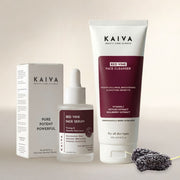 KAIVA Red Vine Face Cleanser & Red Vine Face Serum Combo