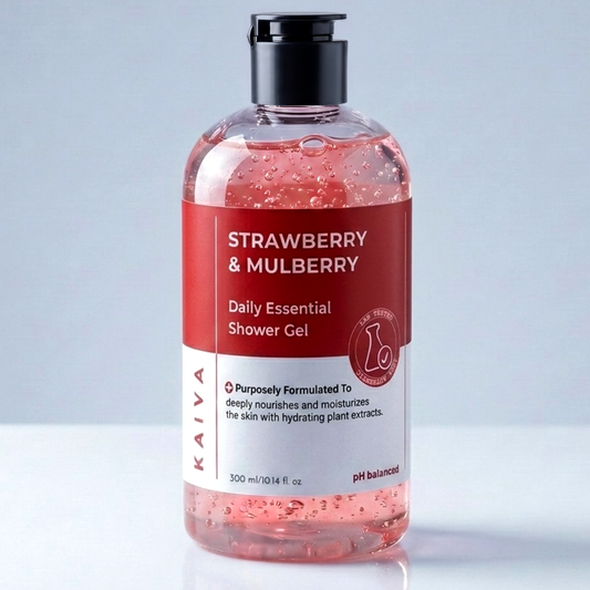 Strawberry & Mulberry Shower Gel | Sulfates & Paraben Free
