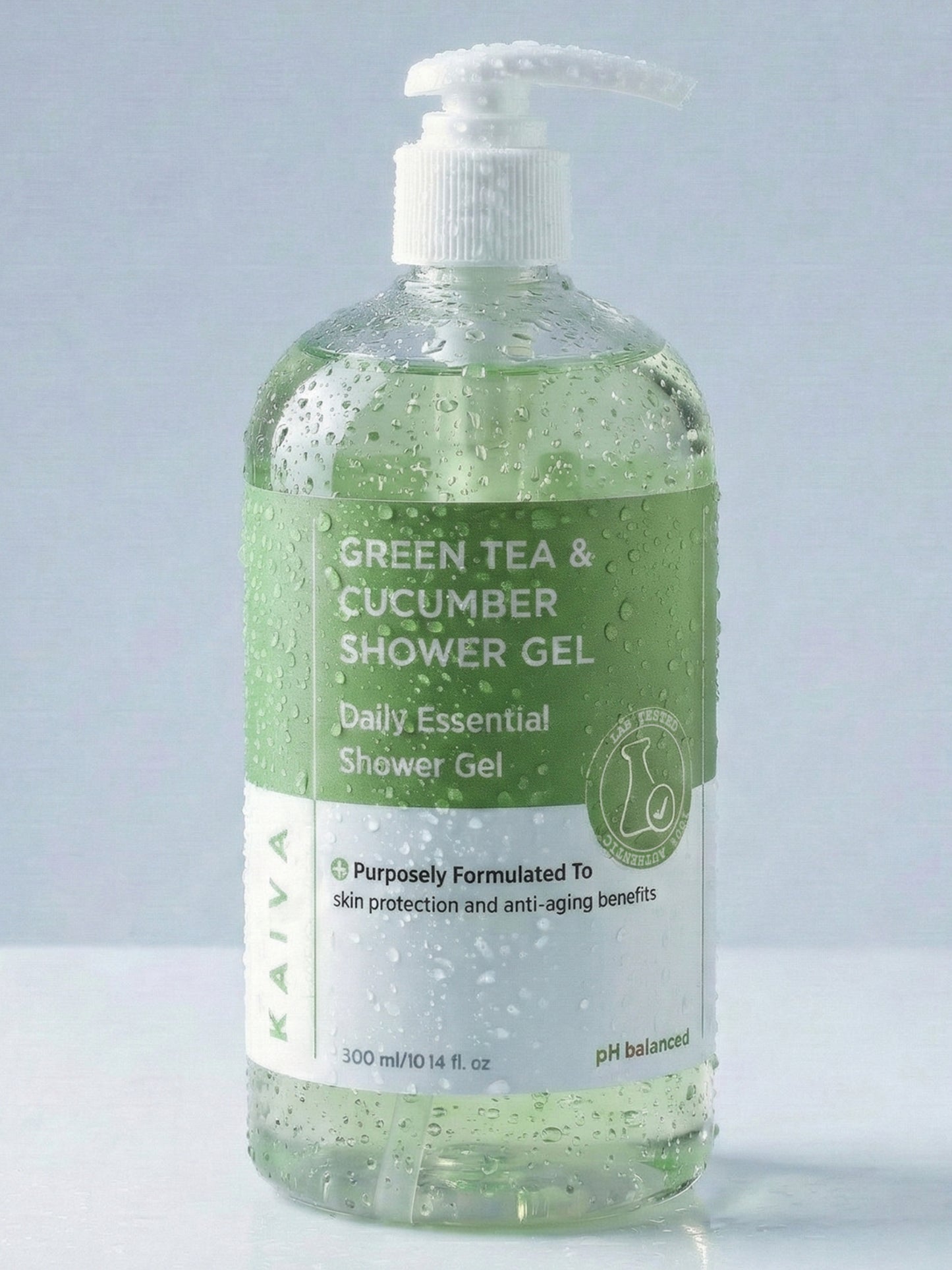 Green Tea & Cucumber Shower Gel | Sulfate & Paraben Free