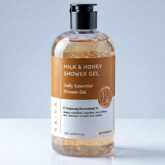 Milk & Honey Shower Gel | Moisturizing Body Wash For Sensitive To Dry Skin
