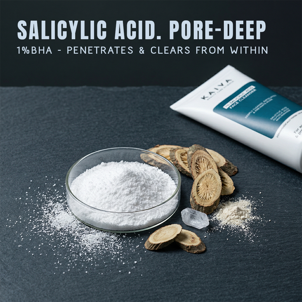 Salicylic Acid Face Wash with Glycolic Acid, Niacinamide - 200ml