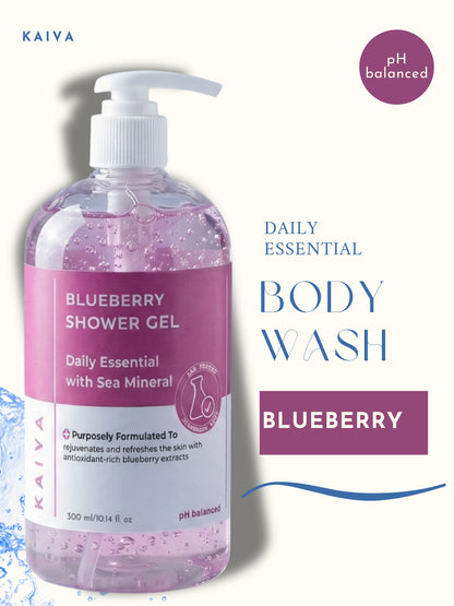 Blue Berry shower Gel | Body Wash enriched with vitamin-E
