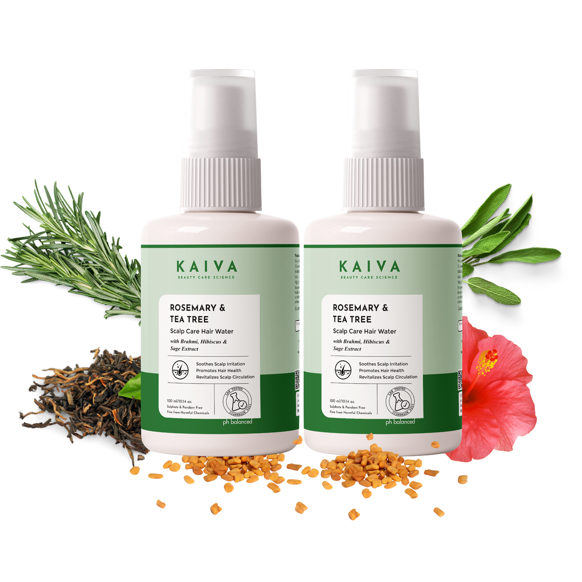 Rosemary and Tea Tree Scalp Care Hair Water