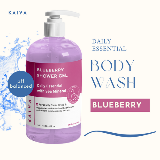 Blue Berry shower Gel | Body Wash enriched with vitamin-E - 300 ml