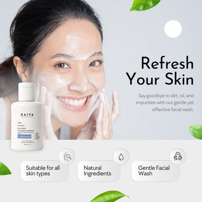 ClearSkin Booster – 3% Niacinamide Face Wash – For Women & Men | Sulphates & Paraben Free – 100 ml