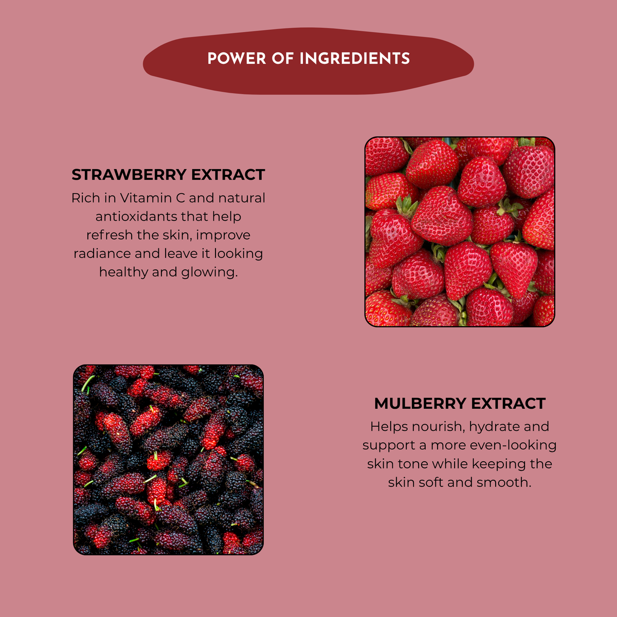 Strawberry & Mulberry Shower Gel | Sulfates & Paraben Free