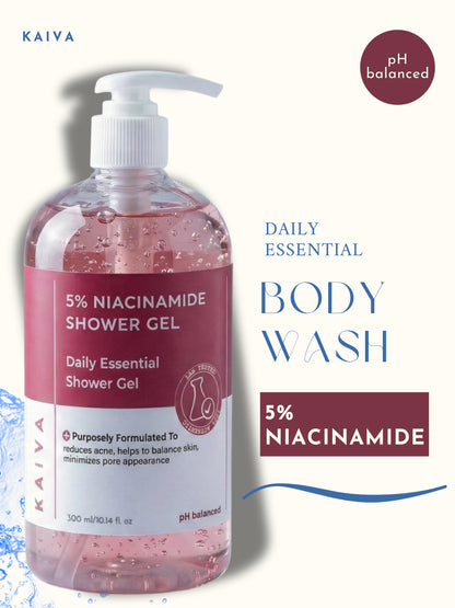 Niacinamide Shower Gel | Sulfate & Paraben Free