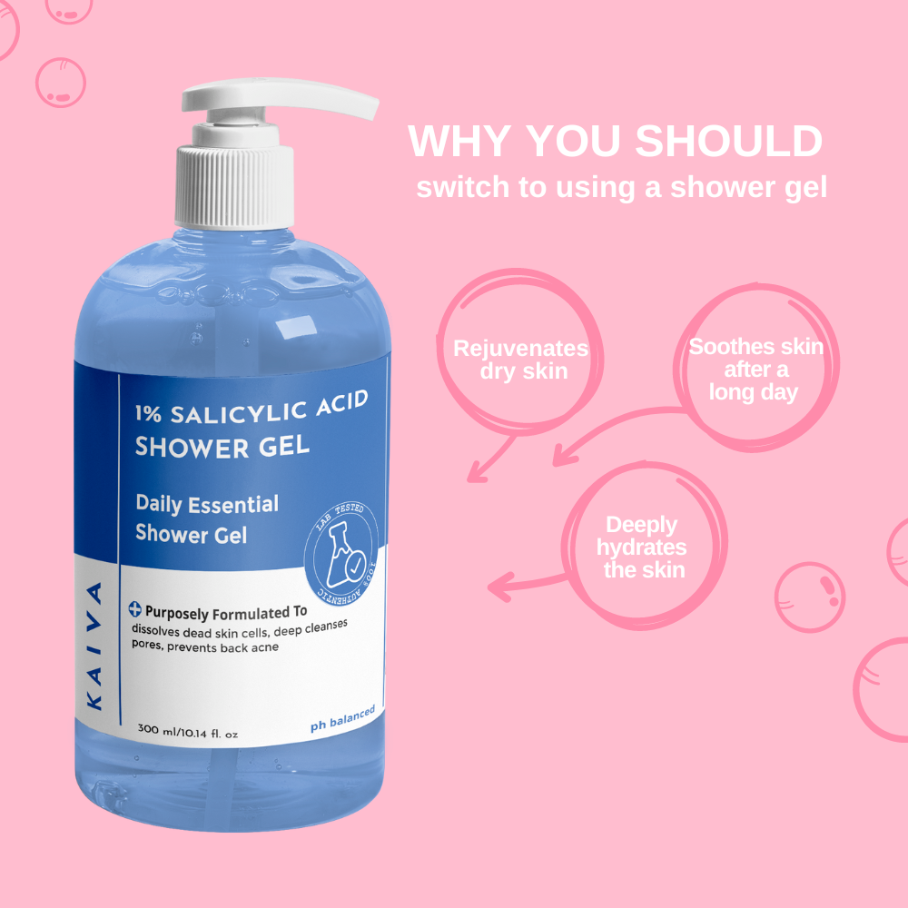 1% Salicylic Acid Shower Gel