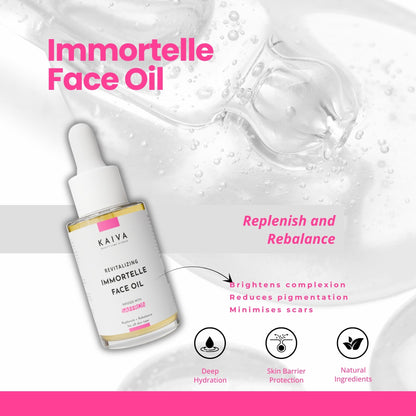 Immortelle Face Oil | Infused with Saffron Oil - 30 ml