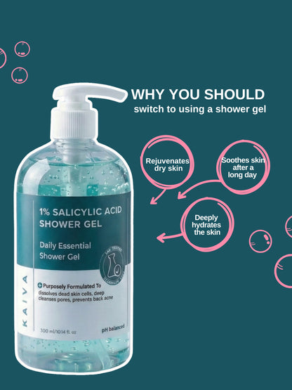 1% Salicylic Acid Shower Gel