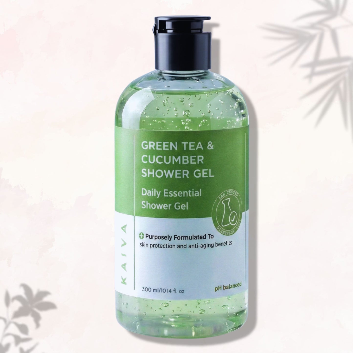 Green Tea & Cucumber Shower Gel | Sulfate & Paraben Free