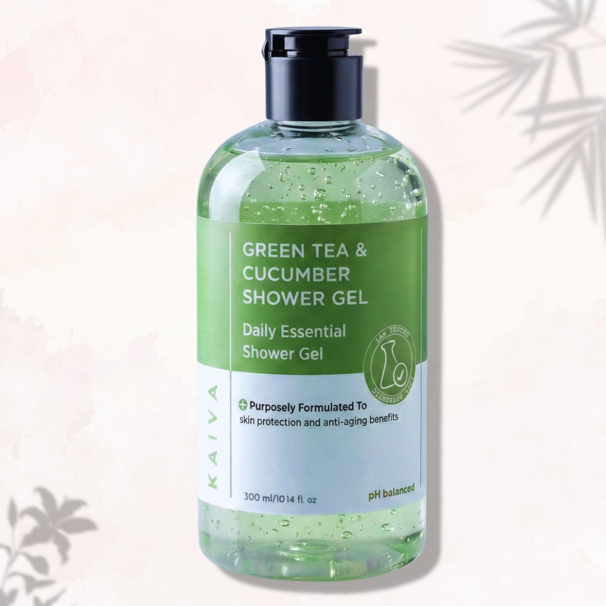 Green Tea & Cucumber Shower Gel | Sulfate & Paraben Free