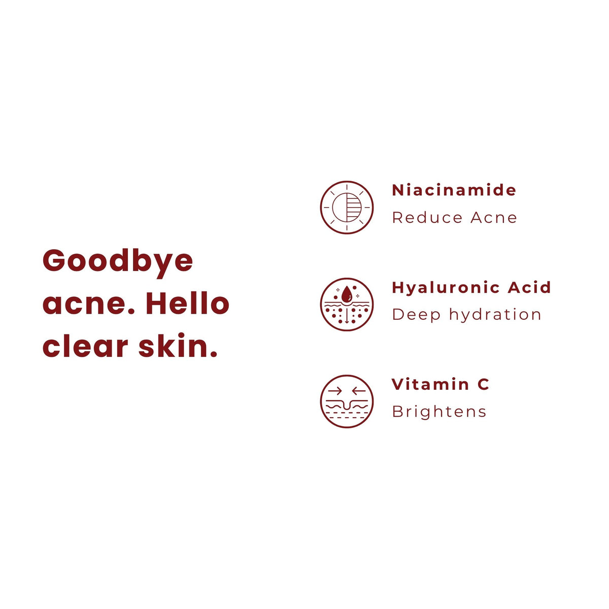 KAIVA Red Vine Face Cleanser & Red Vine Face Serum Combo