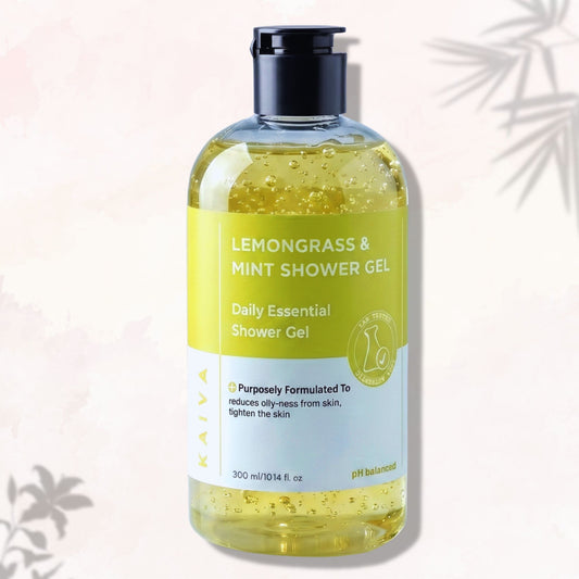 Lemongrass & Mint Shower Gel | Sulfate & Paraben Free