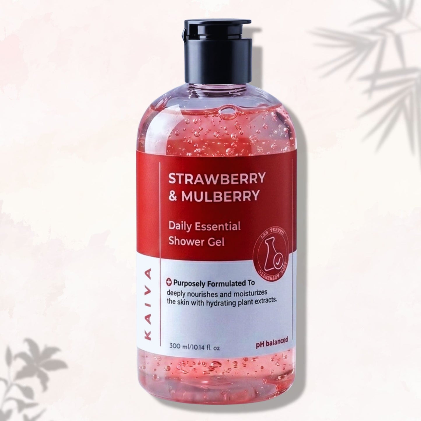 Strawberry & Mulberry Shower Gel | Sulfates & Paraben Free