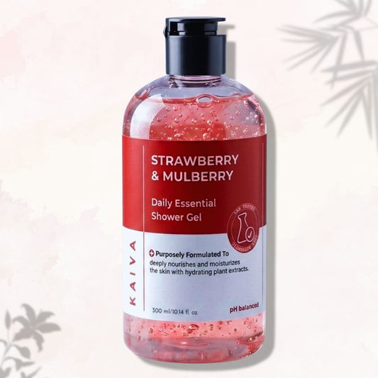 Strawberry & Mulberry Shower Gel | Sulfates & Paraben Free