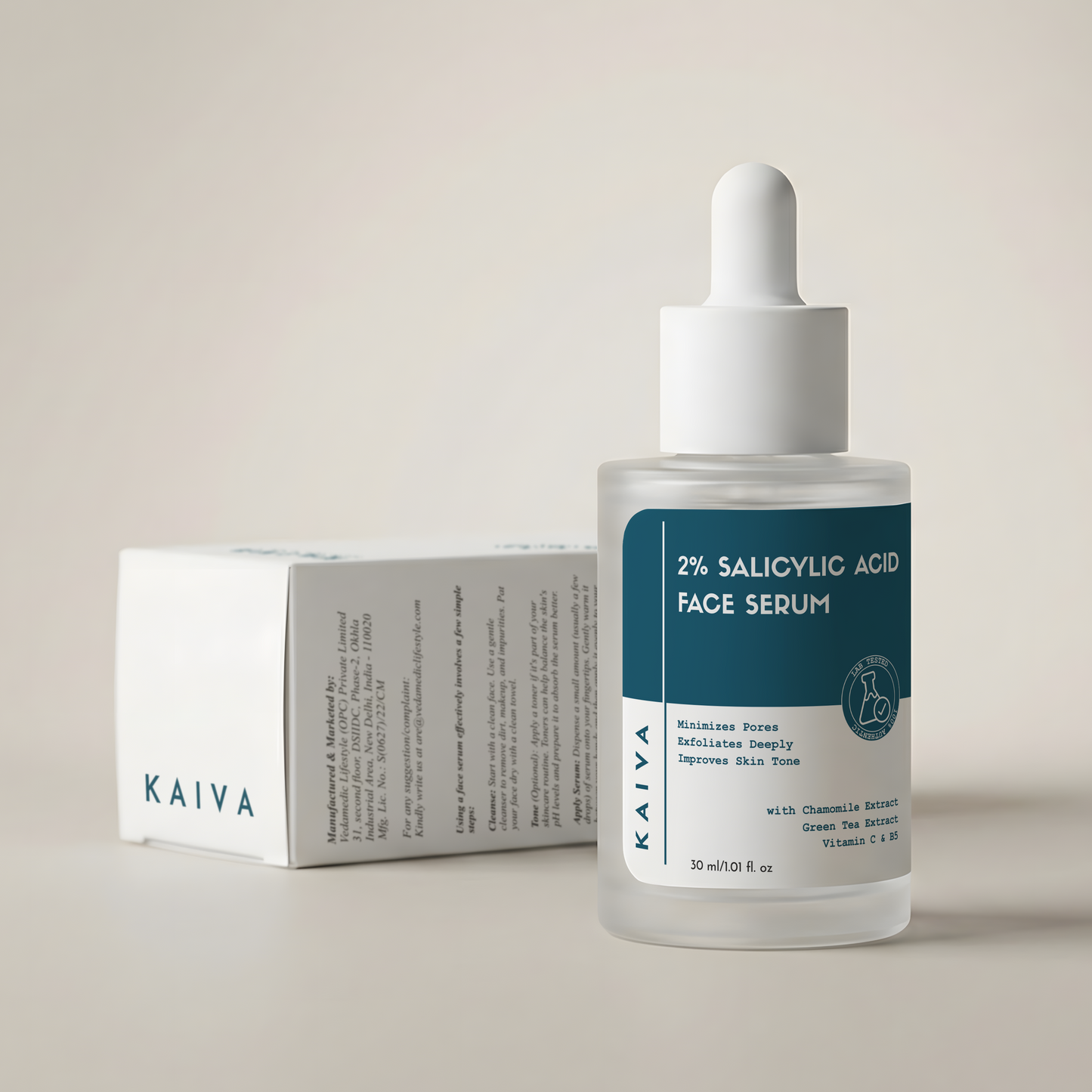 2% Salicylic Acid Face Serum | BHA Based Exfoliant | 30 ml
