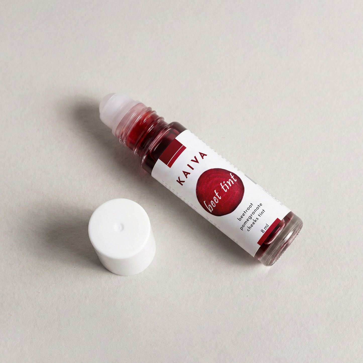 KAIVA Beetroot Roll-on Tint, Water Based Cheeks Tint